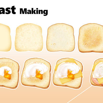 Toastメイキング🍞