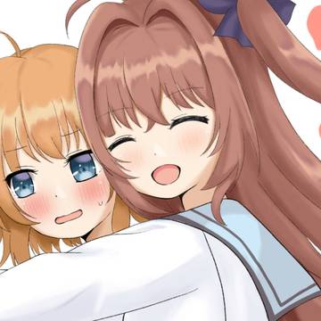 まーちゃん成分補給中の碧音お姉さま