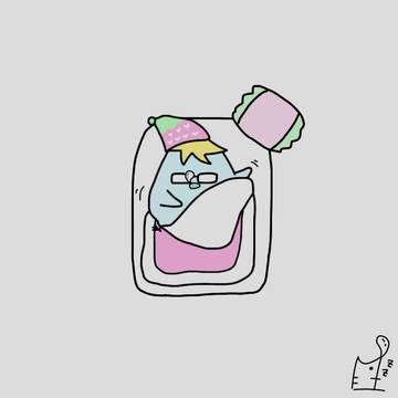 ツキガラスの1日
