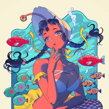 nostalgic mermaid