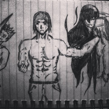 The trio