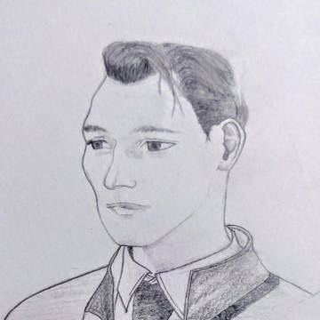 コナーくん 模写