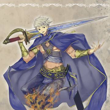 銀髪剣士