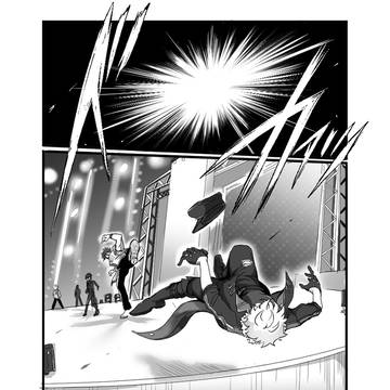 夜闇の魔物vs乱入蜂