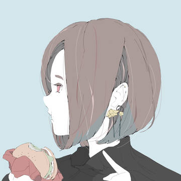 よく食べる子。