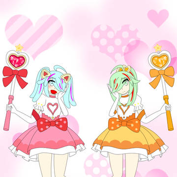 猫姉弟でリリカ＆ルルカコス