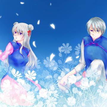 花の下にて