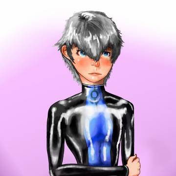 Suited boy