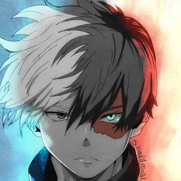 new artwork for todoroki shoto
