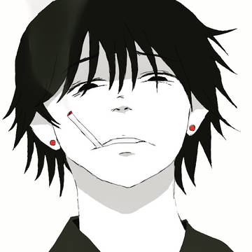 ただただ目つきの悪い人