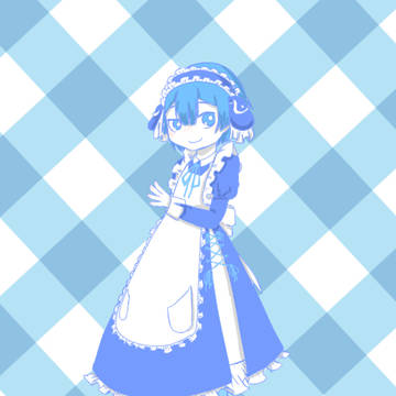 メイド服のマルルクちゃん