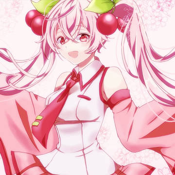 桜ミク。