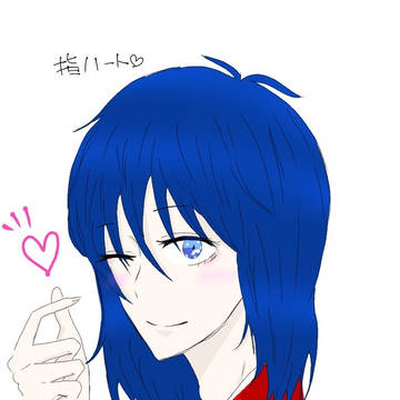 指ハート翔くん