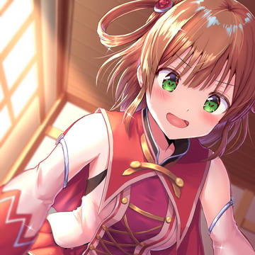 朝起こしに来てくれるリノちゃん