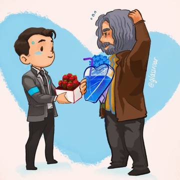 Hank & Connor Valentine's Day