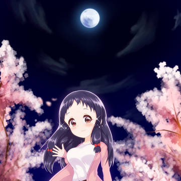 くるみとお花見