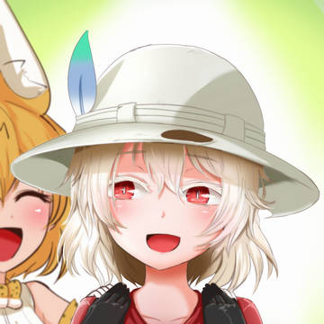 アルビノかばんちゃん漫画