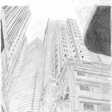 香港のどこかの風景01