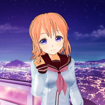 夜景概念ココアちゃん