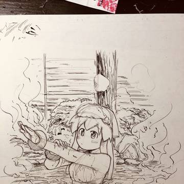 茹でイカ娘