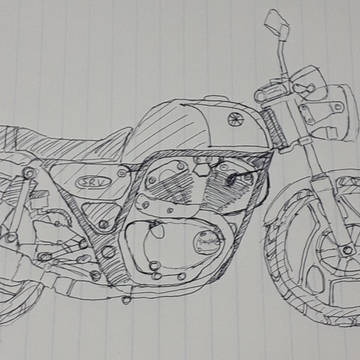 YAMAHA　SRV250S