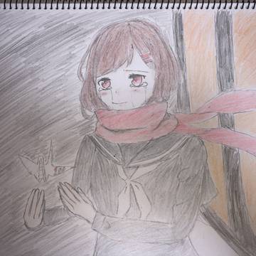 練習中