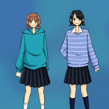 blue