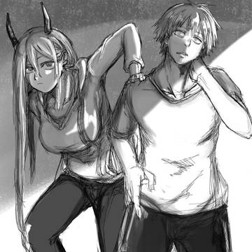 デンジくんとパワーちゃん
