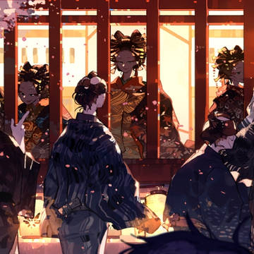 【ご依頼絵】見世