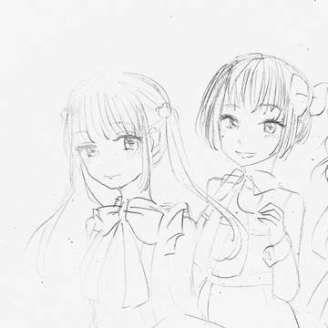 推し武道ロスなのでアナログで落書き