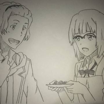 海老名姫菜&戸部翔 模写ーC