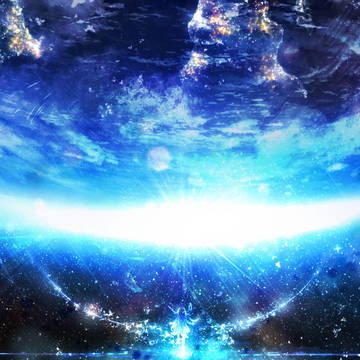 宇宙から見た空