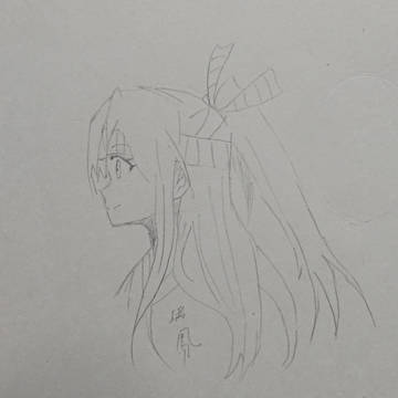 絵師修行2 横顔瑞鳳