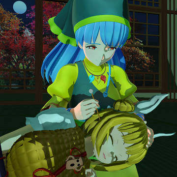まゆけーきの夜のメンテナンス（耳掃除）