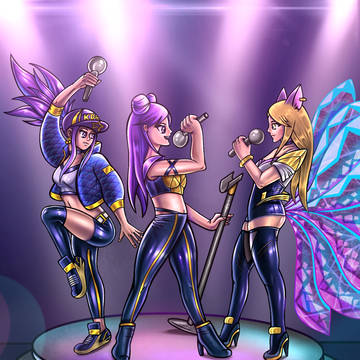 KDA Popstars