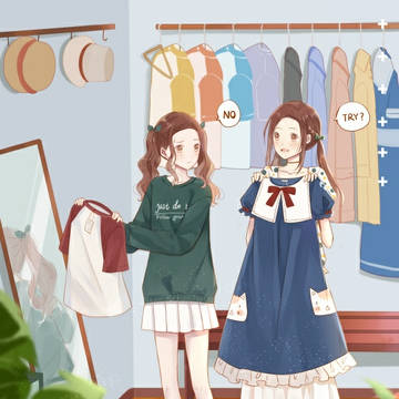 双子&逛街日常