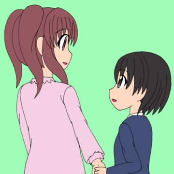 小説『ちえりとちえのわ』表紙絵