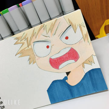 かっちゃん 描いてみた