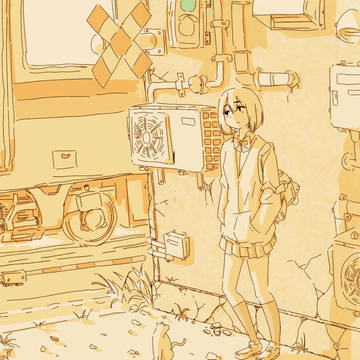 とある町の踏切