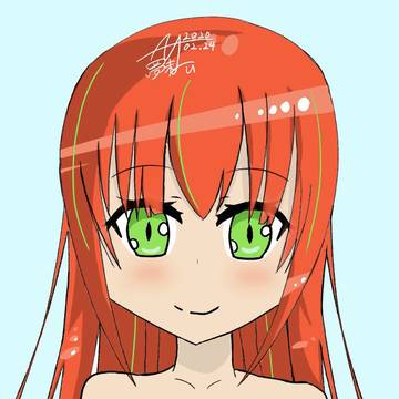 夢茉のアイコンイラスト