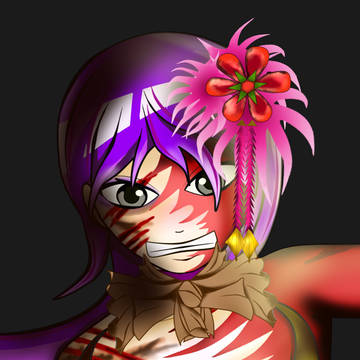 満身創痍の女退魔士 莉々