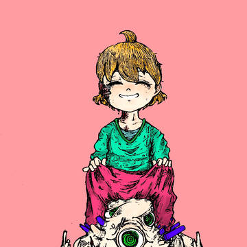 たくし上げ。