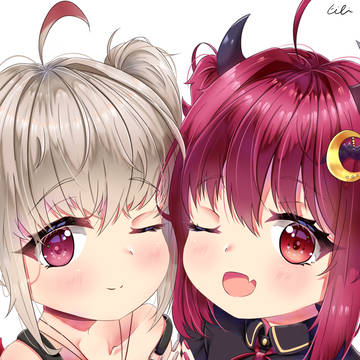 可愛いコンビ