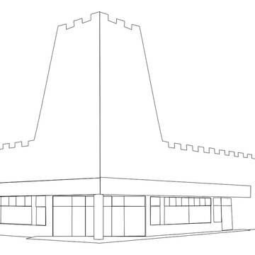 おもちゃのハローマック線画