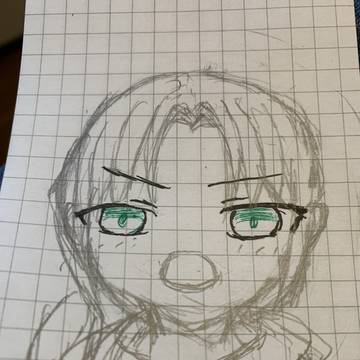 初描き