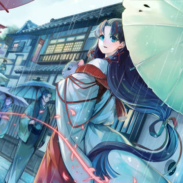 【陰陽師本格幻想RPG】縁結神挿絵「前世の夢」