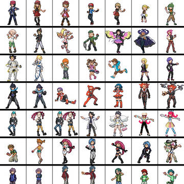 All my Pokemon sprites until now