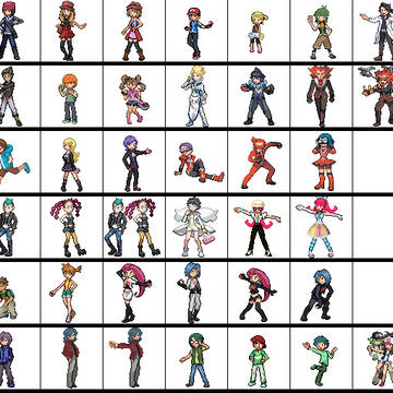 My sprites until now Version 2