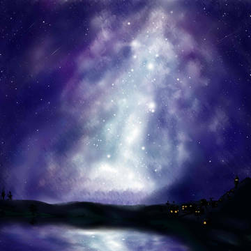 萌新星空