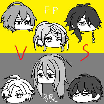 ヒプマイ四コマ【シブヤVSシンジュク】
